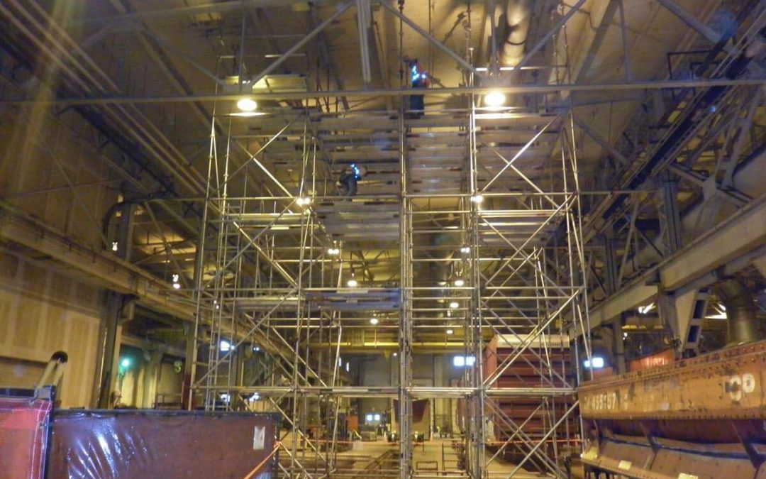 CP Rail Structural Roof Beam Repairs